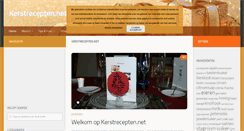 Desktop Screenshot of kerstrecepten.net